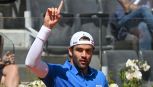 Berrettini vince a Roma dopo quattro anni: ride con Lillo, soffre con Fearnley, poi la liberazione
