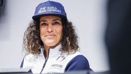 Brignone super ospite agli Internazionali: 'Amo il tennis e ammiro Sinner. Presto per dire se sarò a Cortina'