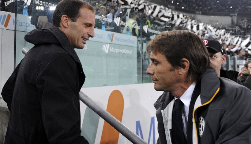 Conte alla Juventus e Allegri a Napoli, i tifosi si spaccano sul web