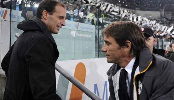 Conte alla Juventus e Allegri a Napoli, i tifosi si spaccano sul web