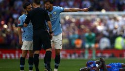 City choc: Fa Cup al Crystal Palace ma che errore dell'arbitro, brutto gesto di Guardiola a fine gara