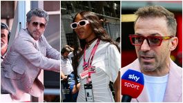 F1, da Patrick Dempsey a Naomi Campbell: invasione di vip a Monaco e ci sono pure Del Piero e Mbappè