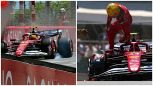 F1 Monaco, Hamilton perde il controllo: la sequenza impressionante dell'incidente, Ferrari semidistrutta