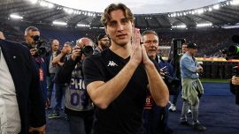 Roma-Fiorentina, Edoardo Bove in lacrime: l’omaggio da brividi per il ritorno all’Olimpico dopo il malore