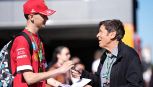 F1, Gianni Morandi show a Imola con Mara Sangiorgio: dedica 'Uno su Mille' alla Ferrari, l'augurio per Antonelli