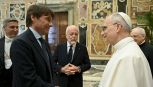 Il Napoli incontra Papa Leone XIV in Vaticano: l’omaggio al Pontefice dei campioni d’Italia