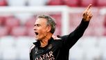 PSG-Inter, il calcio d’inizio è una dichiarazione d’intenti: la touche voluta da Luis Enrique. Caressa e Bergomi increduli