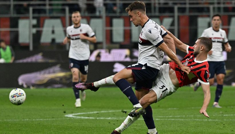 Milan-Bologna, moviola: dubbi su due rigori negati, c’è anche un gol annullato