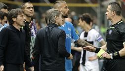 Napoli, Conte choc dopo l’espulsione: Non vedevi l’ora ti vengo a prendere pezzo di m..Poi lo sfogo in conferenza