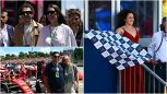 F1, Imola vip: da Valentino Rossi e Francesca a Ronaldo ma è Brignone a sventolare la bandiera a scacchi
