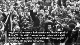 Nino Benvenuti scende dal "ring" a 87 anni