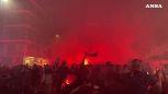 Lotta scudetto, a Napoli esplode la gioia dei tifosi ai gol degli azzurri