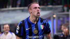 Inter-Barcellona, Frattesi gioia e paura: cosa è successo e la frase urlata a Thuram