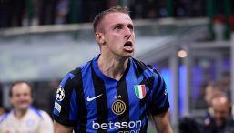 Inter-Barcellona, Frattesi gioia e paura: cosa è successo e la frase urlata a Thuram