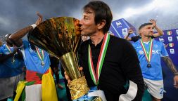 Conte, le lacrime per la Juve non commuovono i tifosi bianconeri: è bufera sul tecnico del Napoli per il no