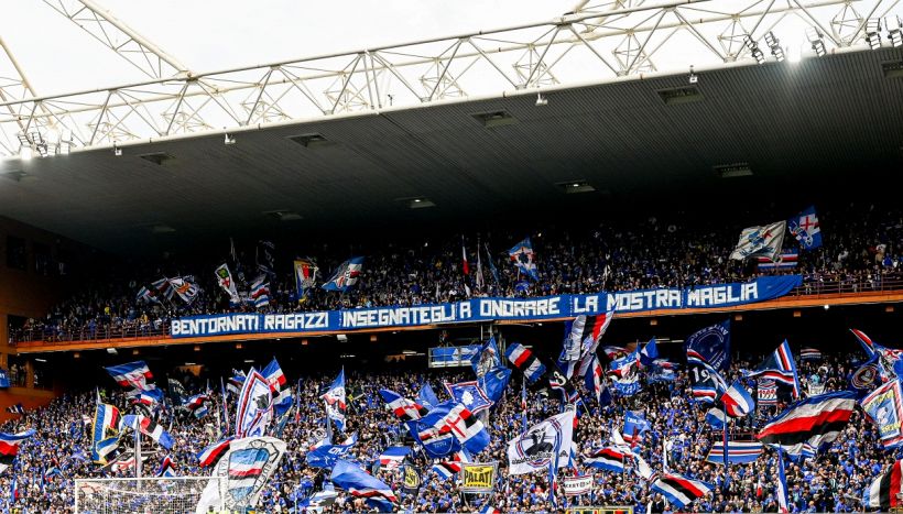 Serie B, caos biglietti per Sampdoria-Salernitana: i tifosi del Genoa fanno da disturbatori e spuntano Gravina e Ferrero