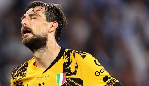 Psg-Inter, incubo Acerbi: disfatta in campo e la moglie attaccata sui social