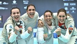 Europei scherma, l’Italia risponde alle critiche: l’oro del fioretto femminile è da brividi, sciabola maschile d’argento
