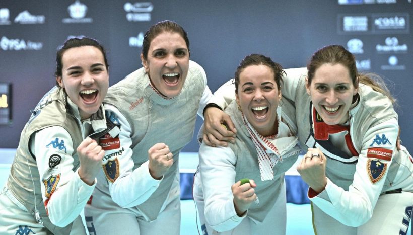 Europei scherma, l’Italia risponde alle critiche: l’oro del fioretto femminile è da brividi, sciabola maschile d’argento
