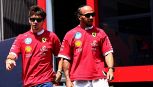 F1 Austria, le Ferrari e il timore del sabato. Leclerc ed Hamilton insoddisfatti, ma il passo gara fa sperare