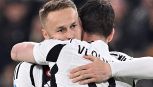 Juventus-Milan, Theo sblocca Vlahovic a una condizione ma Koopmeiners rimane indecifrabile. Offerta Weah
