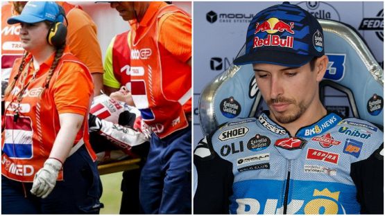 Assen, Luca Lunetta rompe il silenzio dopo l'incidente: "Poteva andare peggio". Alex Marquez operato, quando torna