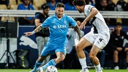 Matrimonio irripetibile e rinnovo con il Napoli per Matteo Politano e Alessandra Esposito a Massa Lubrense, promessa di De Laurentiis