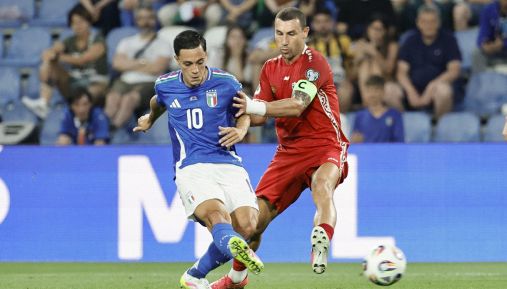 Pagelle Italia-Moldova 2-0: Raspadori e Cambiaso salvano gli azzurri, Retegui flop, Spalletti chiude male