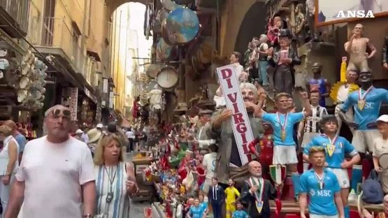 Calcio, De Bruyne gia' a Napoli... ma per ora sul presepe