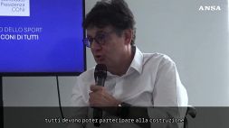 Pancalli lancia la sfida: "Un Coni di tutti, che sia squadra"