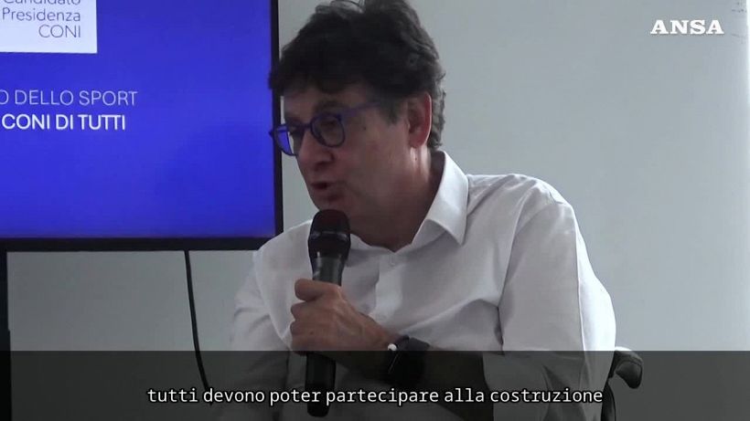 Pancalli lancia la sfida: "Un Coni di tutti, che sia squadra"