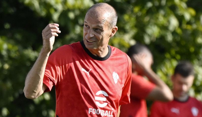 Milan, Allegri rivela il vero motivo per cui è tornato ed aspetta Jashari e Vlahovic