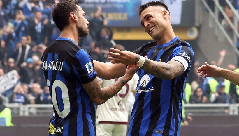 Inter, Lautaro non ce l'aveva con Calhanoglu: il sospetto dei tifosi scatena la bufera sul web