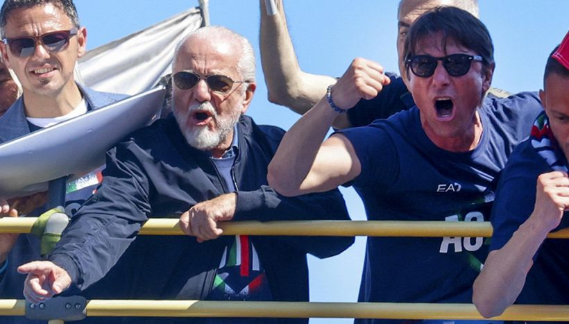 "De Laurentiis come Berlusconi": il paragone di Pellegatti scatena i tifosi di Napoli e Milan, web in tilt