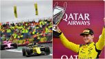 F2, Leonardo Fornaroli è magico: a Silverstone prima vittoria nella Sprint, che sorpasso a Maini