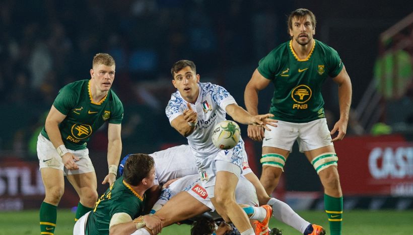 Rugby Summer Series, l'Italia spaventa i campioni del mondo del Sudafrica: a Pretoria un 42-24 più che onorevole
