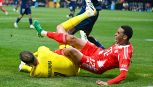 Donnarumma travolge Musiala e gli causa un terribile infortunio: caviglia rotta per il tedesco e Gigio in lacrime