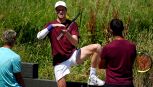 Wimbledon, Sinner: il dolore al gomito è sparito. Il 18enne Basile ne paga conseguenze e viene consolato da Cahill
