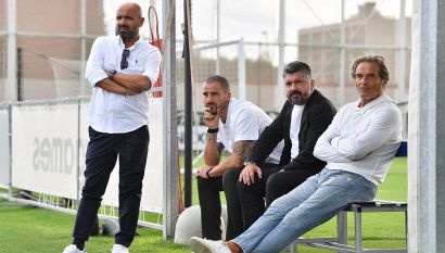 Juve, Gattuso riporta Bonucci e Buffon alla Continassa