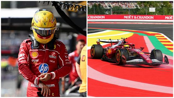 F1, Hamilton: testacoda e testa bassa, la qualifica Sprint è un incubo. Le foto, stessa sorte per Antonelli
