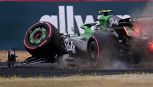 Silverstone, paura Bortoleto: sospensione rotta e rischio ribaltamento, poi Bearmen sbatte a muro in pit lane