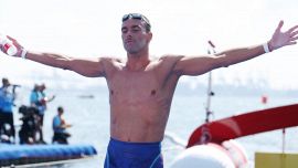 Paltrinieri, un argento che vale quanto un oro. 'Ho usato la testa, ma che fatica'. La dedica di Rossella FIamingo