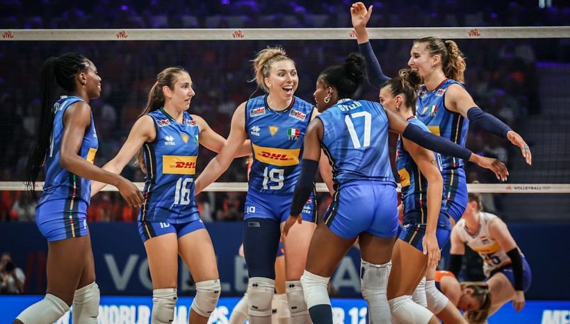 Italvolley da record: batte l'Olanda ed è prima in VNL. Egonu, Danesi e De Gennaro a riposo, show di Antropova