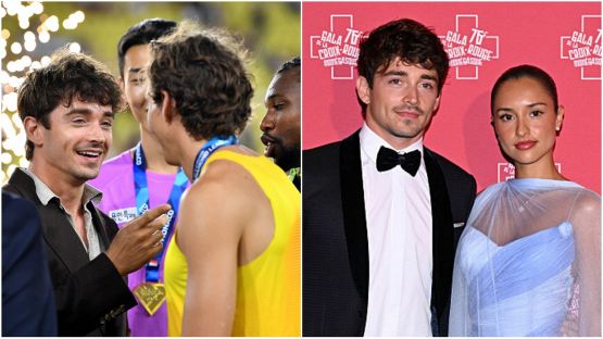 Leclerc: dalla Diamond League con Duplantis alla Red Ball Cross di Monaco ma Alexandra Saint Mleux gli ruba la scena