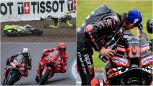 Sprint Germania: la caduta di Morbidelli, il sorpasso di Marquez, il bacio di Bezzeccchi, gioia Rivola e Domenicali