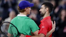 Sinner, Djokovic a rischio per la semifinale: Nole non si allena, in Serbia è allarme rosso