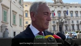 Azzurre al Quirinale, Gravina: "Festeggiamo una non-vittoria"