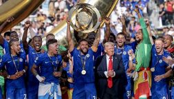 Chelsea-Psg, show fuori programma di Trump e fuochi d'artificio annullati