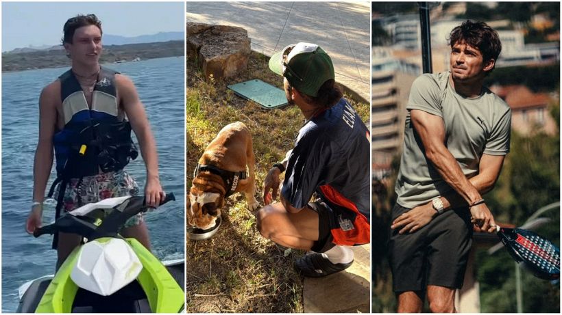 F1 piloti in vacanza: Leclerc in tour, Hamilton relax con Roscoe, Verstappen flirta con Wolff, Antonelli senza benzina