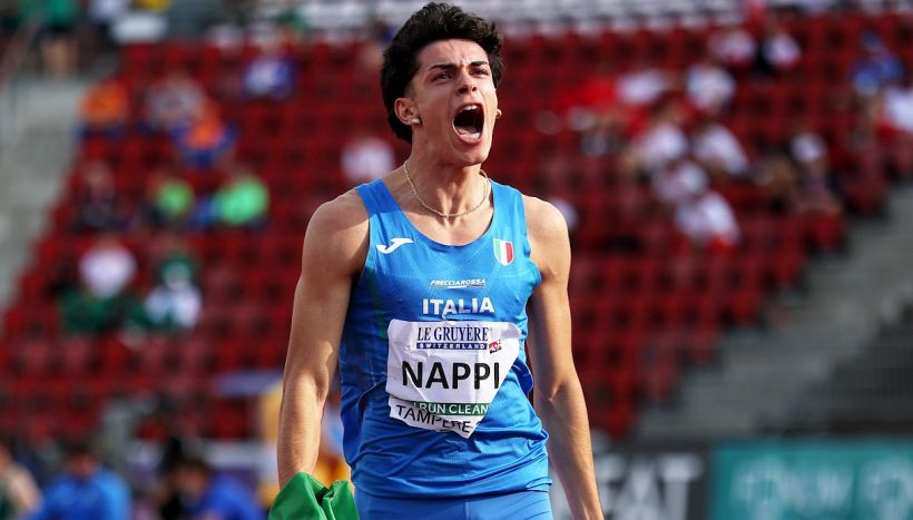 Europei Under 20, Diego Nappi più veloce del vento: oro nei 200 metri e dedica a Tortu. Doualla in finale col brivido